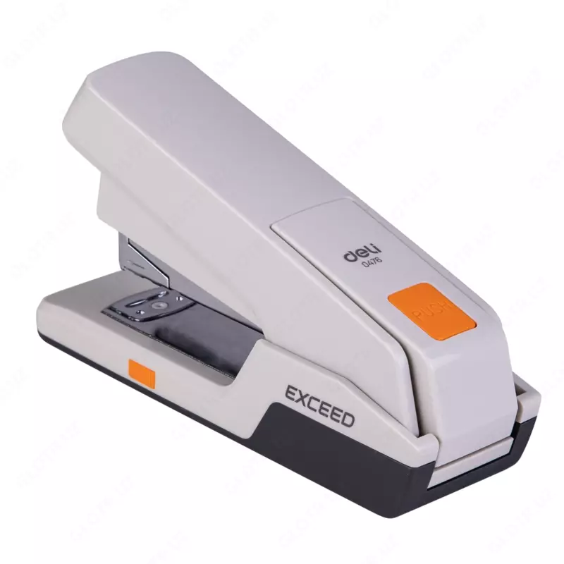   Степлер Deli 0476 на 25 листов  скобы № 24/6 и 26/6  белый