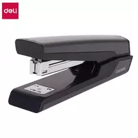 Степлер Deli E0463  скобы № 24/6 и 26/6  на 25 листов  черный