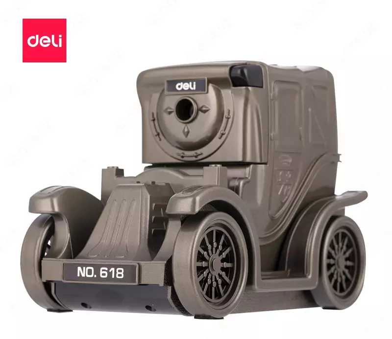  Точилка для карандашей Антиквариат Deli 0618  механическая Оптом и розница