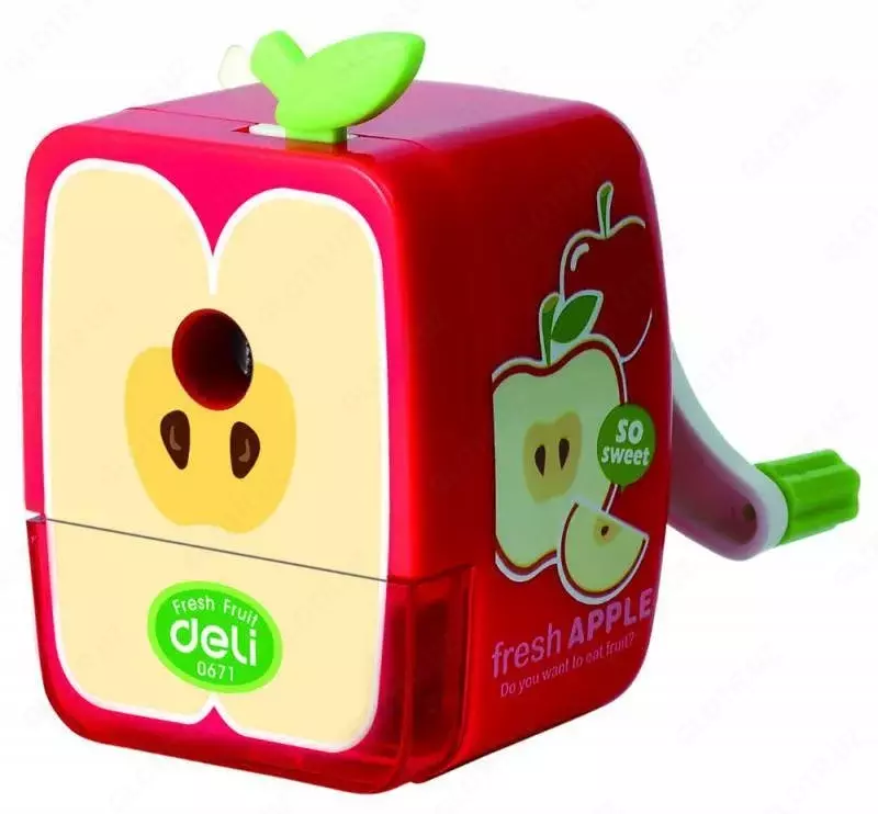  Точилка для карандашей Deli Blooming Е0671  механическая Оптом и розница