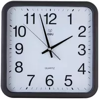 Часы настенные Deli 8832 305х305х44 мм  квадратные