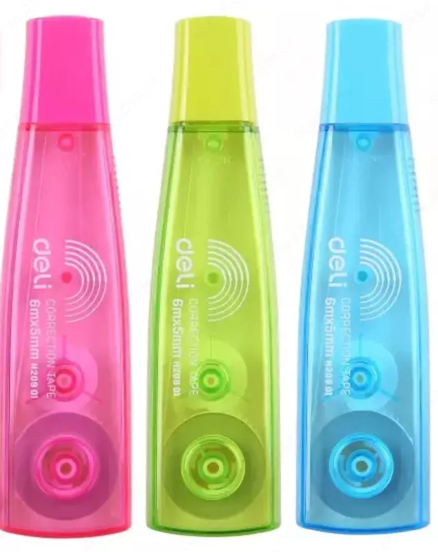 Корректирующая лента Deli EH20901 6 м х 5 мм (штрих-лента)