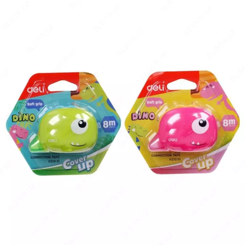 Корректирующая лента Deli EH21001 8 м х 5 мм (штрих-лента)