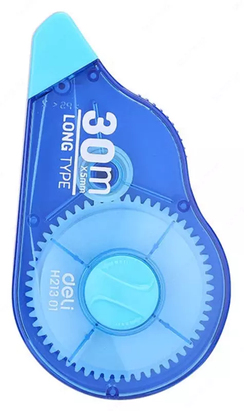  Корректирующая лента Deli EH21301 30 м х 5 мм (штрих-лента) - 