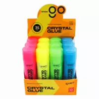  Клей-карандаш Exact K012 Crystal Glue Neon  35 г - 