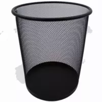 Chiqindi qutisi EXACT U-YH002bc metall muhit  qora