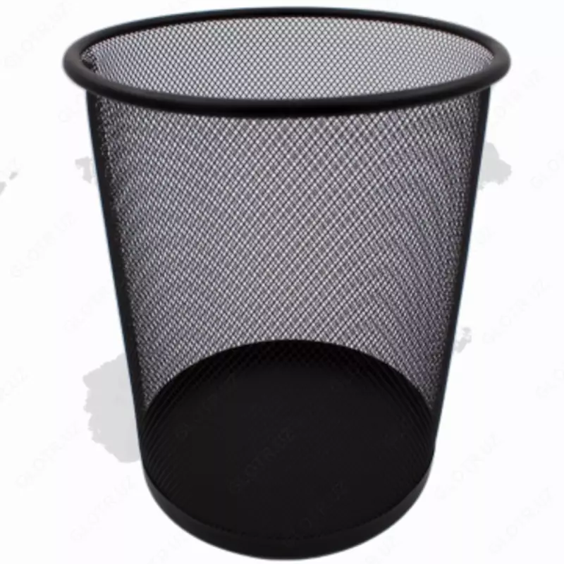 Chiqindi qutisi EXACT U-YH002bc metall muhit  qora