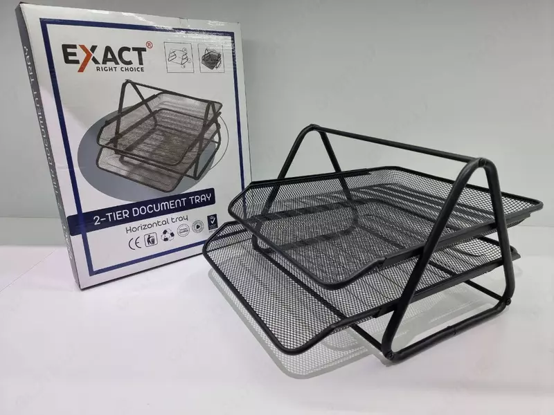 Gorizontal laganda EXACT E-YH002bk  2 qavatli metall