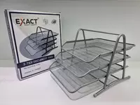 Gorizontal laganda EXACT E-YH003gr  metall  3 qavatli  kulrang