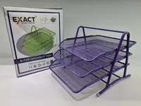  Gorizontal laganda EXACT E-YH003S  metall  3 yarusli  rangli Ulgurji va chakana