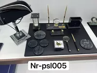 Настольный набор для руководителя Exact NR-PSL005 с лампой  11 предметов