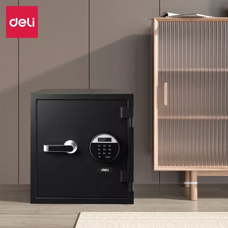  Сейф огнеупорный Deli ET581  420х380х300 мм (арт. 581-ET) - 