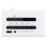   Уничтожитель бумаг (сетевой) Deli А4  240 Вт  12 л. (Арт. - 9903) Белый/черный