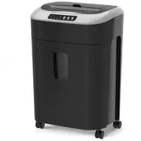 Уничтожитель бумаг (сетевой) Deli А4  180 Вт  6 л. (Арт. - 9926) Черный/серый