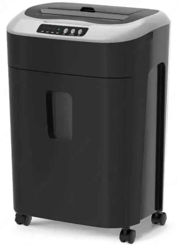  Уничтожитель бумаг (сетевой) Deli А4  180 Вт  6 л. (Арт. - 9926) Черный/серый - 