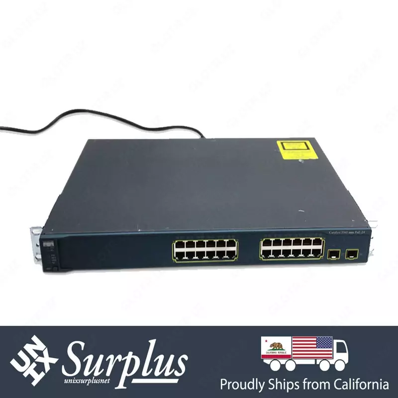 Коммутатор Cisco WS-C3560-24PS-S 24 Port PoE Catalyst 3560 Switch