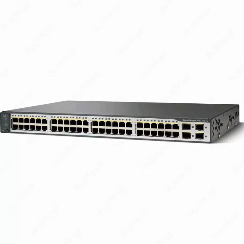 Сетевой коммутатор Cisco Catalyst 3750 WS-C3750-48PS-S 48-Port PoE Ethernet