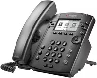 VVX 301 Polycom IP telefoni 6 SIP/Lync liniyasi