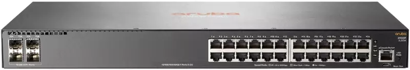 HPE JL255A - Коммутатор Aruba 2930F 24G PoE+ 4SFP+ Switch