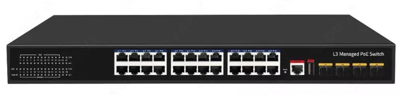 28-портовый коммутатор 10G бренд UNICOM модель MP24ET4WS