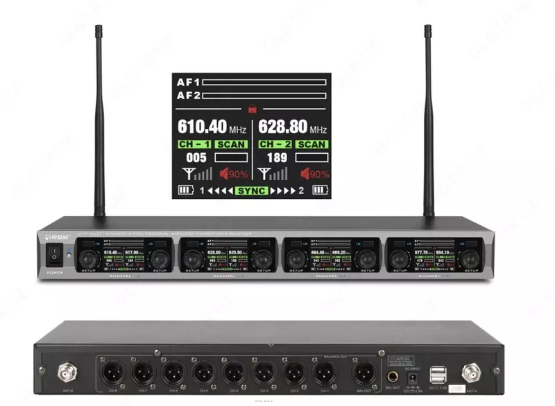 Конференц-система беспроводная 8-канальная Unicom UN-7078