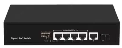 4-портовый гигабитный PoE-коммутатор SST-P4ET1EFTN