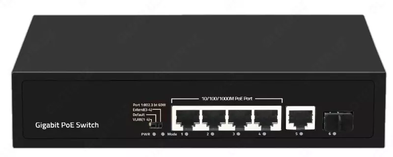 4-портовый гигабитный PoE-коммутатор SST-P4ET1EFTN