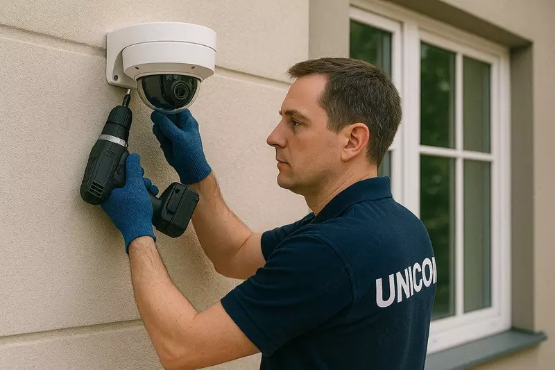 Установка Систем видеонаблюдения от компании UNICOM