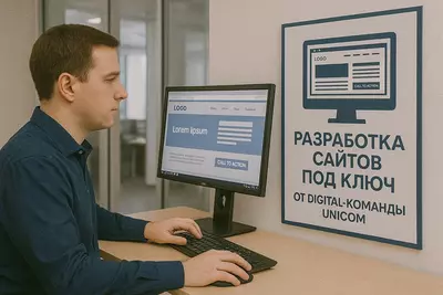 Разработка сайтов под ключ — от digital-команды UNICOM