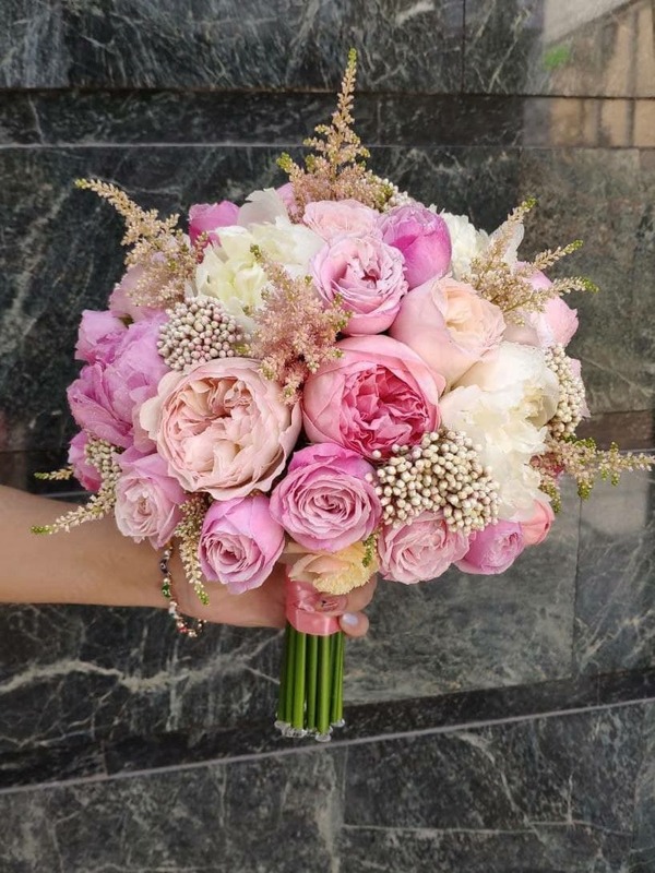 Креативный букет цветов (арт-16)