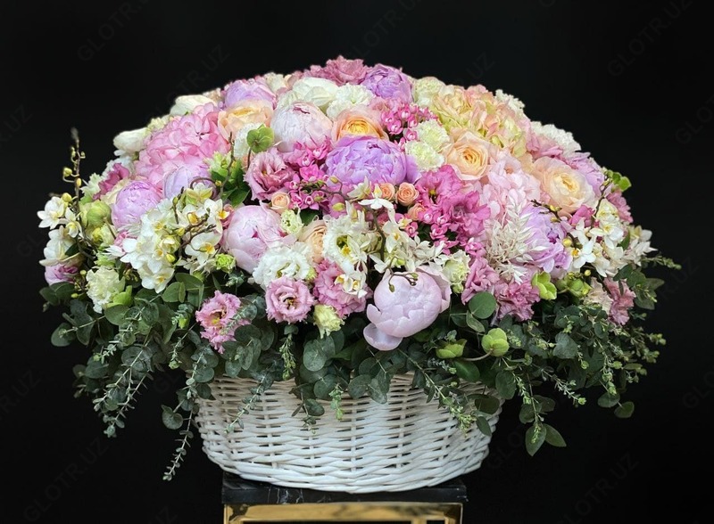 Креативный букет цветов (арт-28) - по запросу