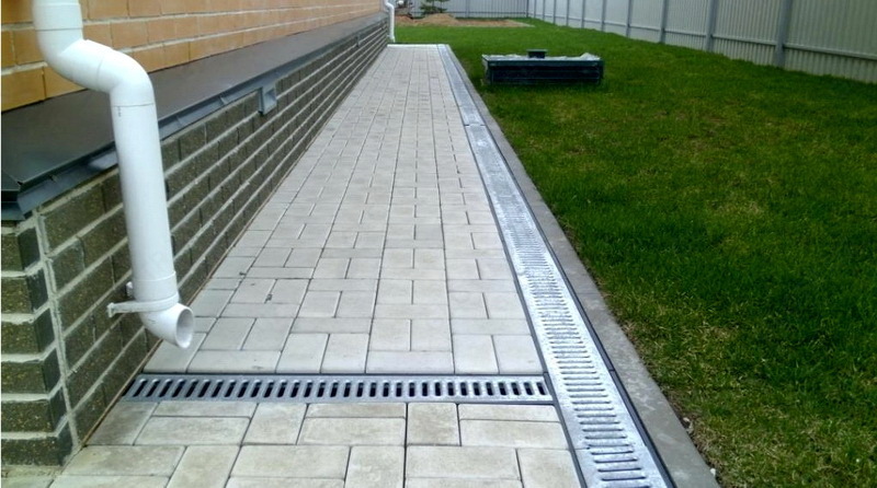 Лотки для огорода и гаража. Решотка оцинкованный