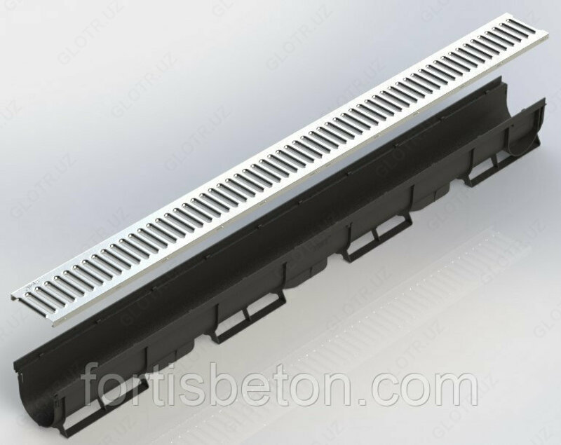 Лотки для огорода и гаража. Решотка оцинкованный - от {0} сум