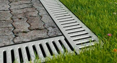 Лотки для огорода и гаража. Решотка оцинкованный Оптом и розница