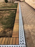 БРУСЧАТКА ВА ПАРКИНГЛАР УЧУН ДРЕНАЖНИЙ ЛОТОКЛАР РЕШОТКАСИ БИЛАН БИРГА.