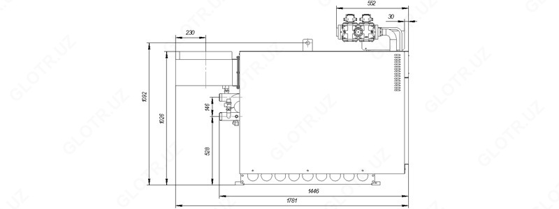 {0} so'mdan Issiq suv qozon 400 kVt