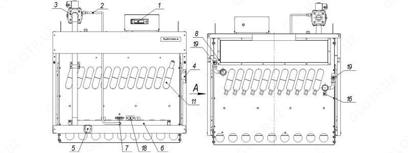 Issiq suv qozon 400 kVt Ulgurji va chakana
