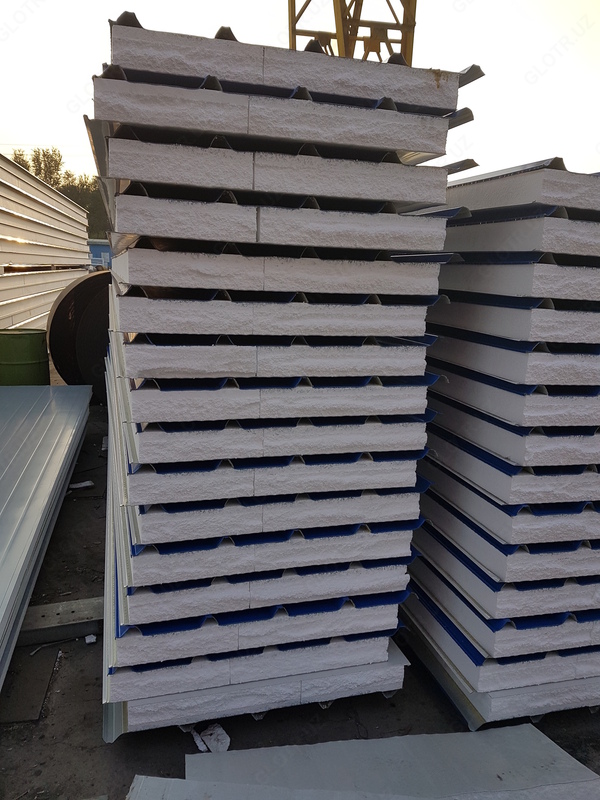 Сэндвич панели ППС 100 мм (кровельные)