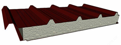 Сэндвич панели ППС 120мм (кровельные)