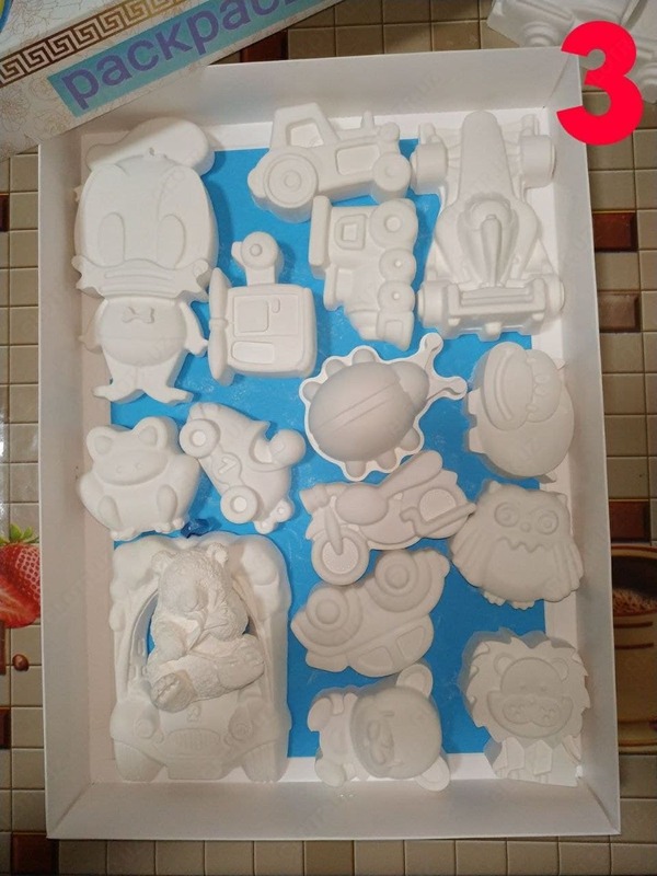 Большой набор для детского творчества - Наборы для детского творчества из гипса