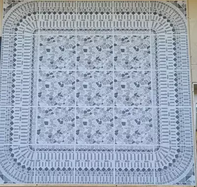 Mat kafel Angren 30/30, sovuqqa chidamli, national