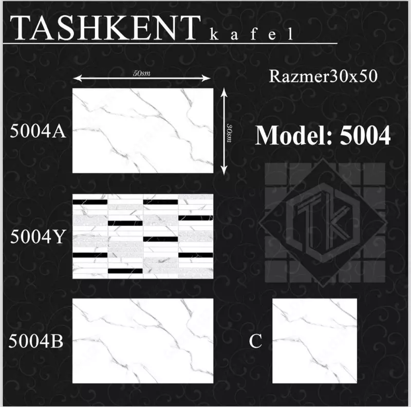 Керамическая кафельная плитка New Тошкент 30/50