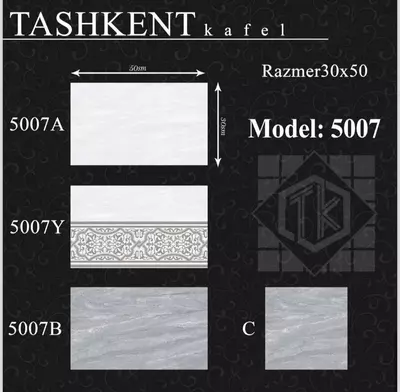 Керамическая кафельная плитка New Тошкент 30/50
