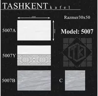 Керамическая кафельная плитка New Тошкент 30/50