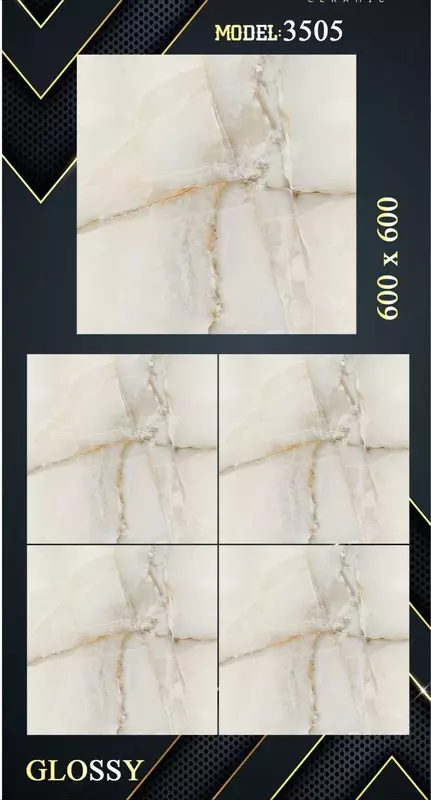 Керамическая кафельная плитка глянцевая New Orient 60/60