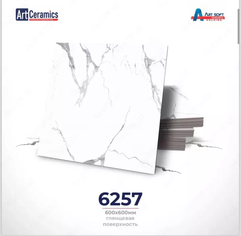 Керамическая кафельная плитка глянцевая New Art Ceramic 60/60