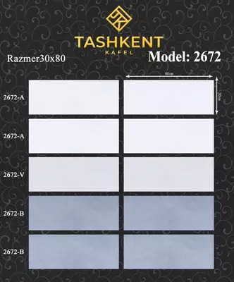 Керамическая кафельная плитка Ташкент 30/80