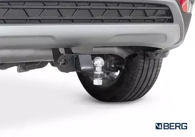 Berg Hyundai Creta (2015-2021, 2021 -) uchun tortish yoki tortish moslamasi (TSU) (Hyundai Creta).