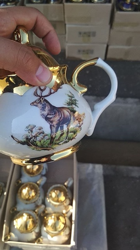 Чайник с рисунком Олень