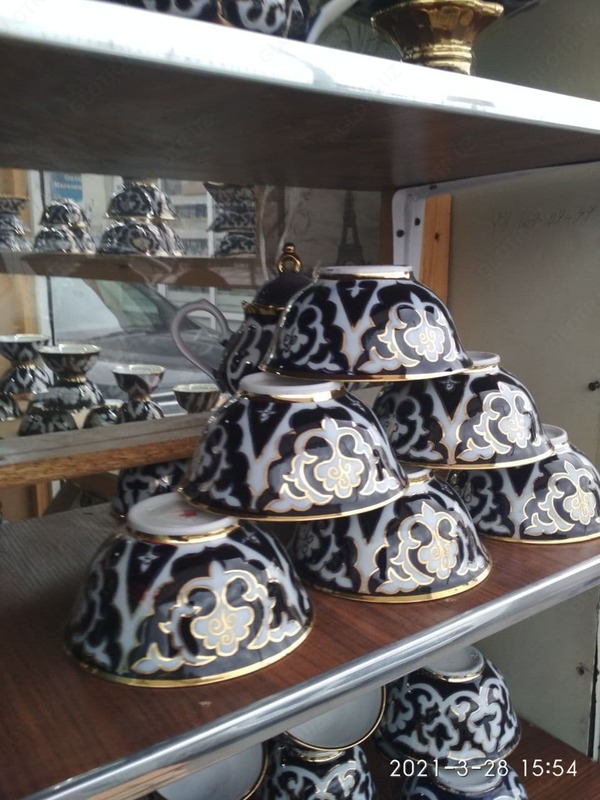 Косушки с орнаментом хлопка